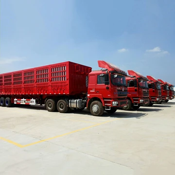 Kazachstán Hot Sale 3-axle Rollover Trailer Zásilka